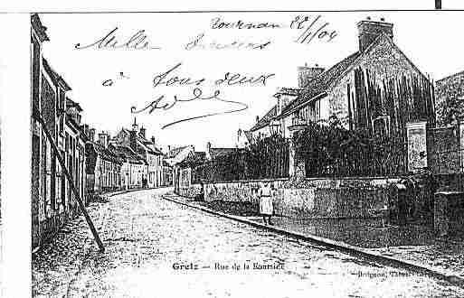 Ville de GRETZARMAINVILLIERS Carte postale ancienne