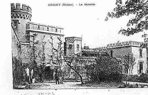 Ville de GRIGNY Carte postale ancienne