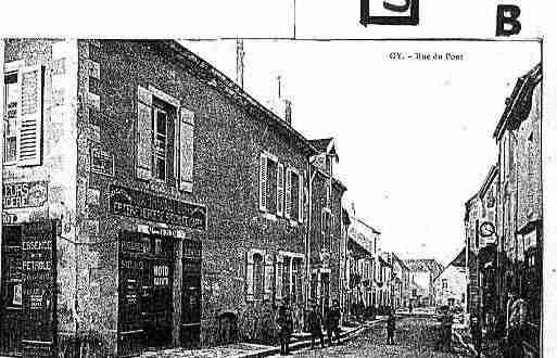 Ville de GY Carte postale ancienne