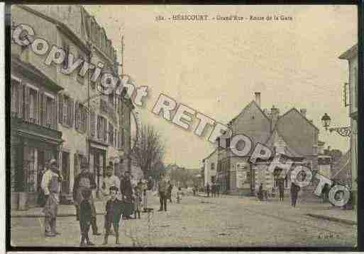 Ville de HERICOURT Carte postale ancienne