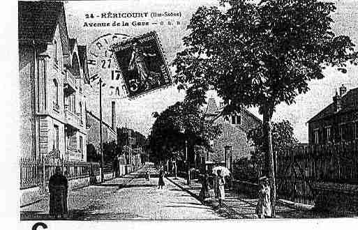 Ville de HERICOURT Carte postale ancienne