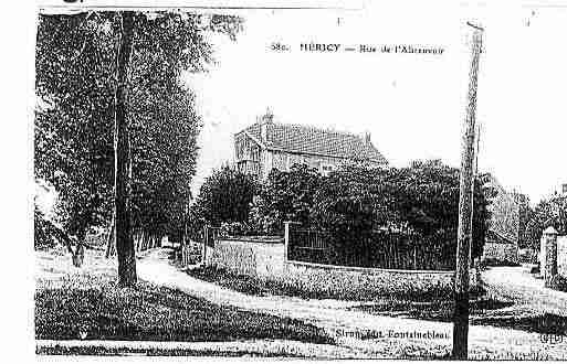 Ville de HERICY Carte postale ancienne