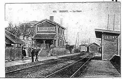 Ville de IRIGNY Carte postale ancienne