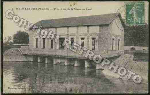 Ville de ISLESLESMELDEUSES Carte postale ancienne