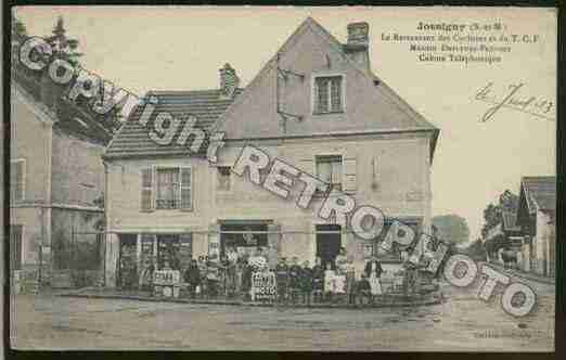 Ville de JOSSIGNY Carte postale ancienne