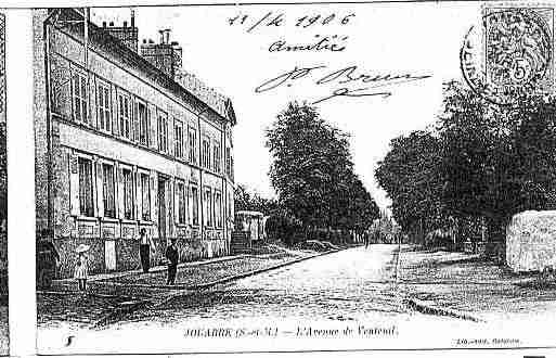 Ville de JOUARRE Carte postale ancienne