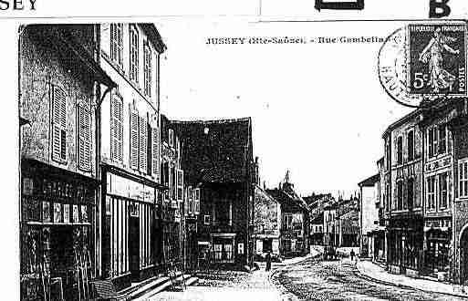 Ville de JUSSEY Carte postale ancienne