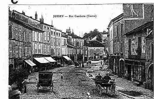 Ville de JUSSEY Carte postale ancienne