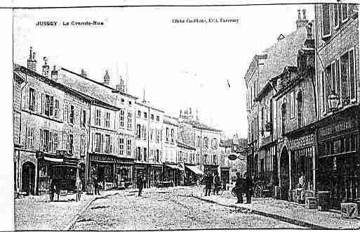 Ville de JUSSEY Carte postale ancienne