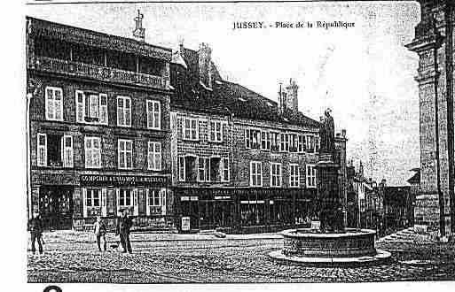 Ville de JUSSEY Carte postale ancienne