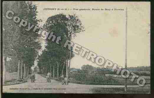 Ville de JUTIGNY Carte postale ancienne