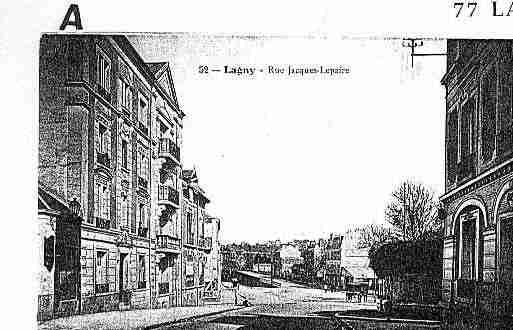 Ville de LAGNYSURMARNE Carte postale ancienne