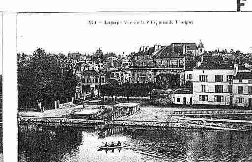 Ville de LAGNYSURMARNE Carte postale ancienne