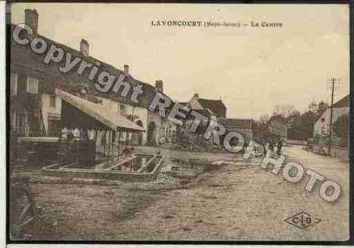 Ville de LAVONCOURT Carte postale ancienne