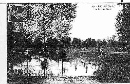 Ville de LHOMME Carte postale ancienne