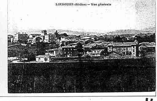 Ville de LIERGUES Carte postale ancienne