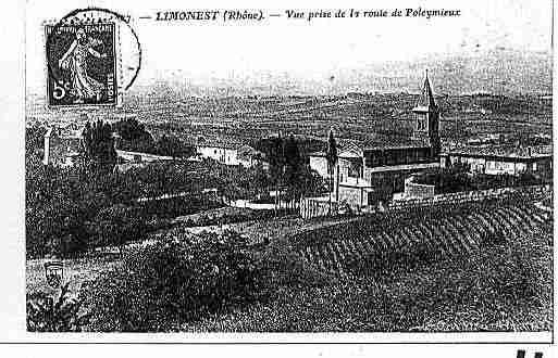 Ville de LIMONEST Carte postale ancienne