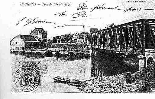 Ville de LOUHANS Carte postale ancienne