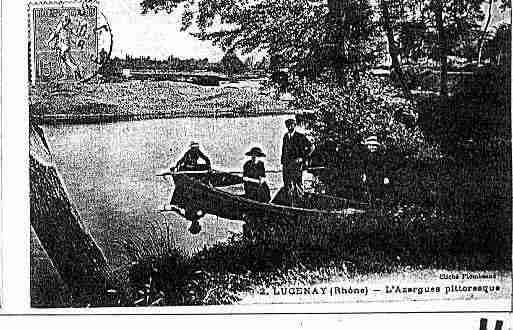 Ville de LUCENAY Carte postale ancienne