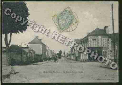 Ville de LUDE Carte postale ancienne