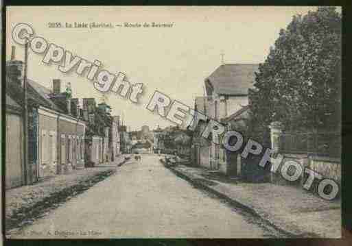 Ville de LUDE Carte postale ancienne