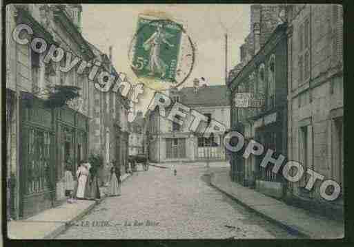 Ville de LUDE Carte postale ancienne