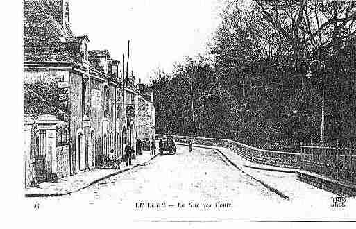 Ville de LUDE Carte postale ancienne