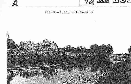 Ville de LUDE Carte postale ancienne