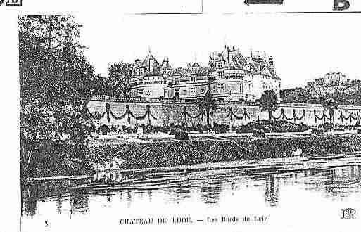 Ville de LUDE Carte postale ancienne