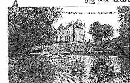 Ville de LUDE Carte postale ancienne