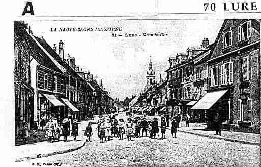 Ville de LURE Carte postale ancienne