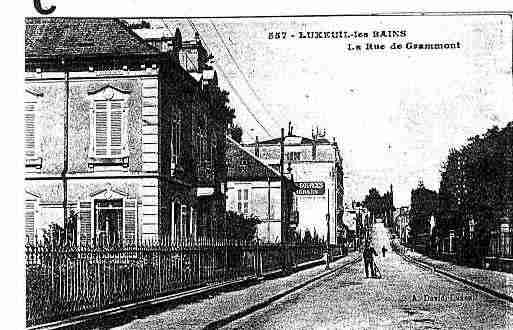 Ville de LUXEUILLESBAINS Carte postale ancienne