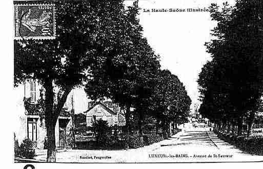 Ville de LUXEUILLESBAINS Carte postale ancienne