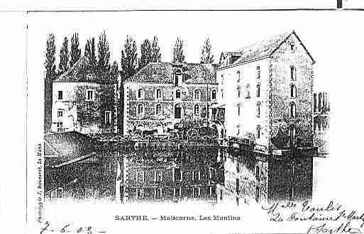 Ville de MALICORNESURSARTHE Carte postale ancienne