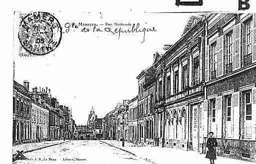 Ville de MAMERS Carte postale ancienne