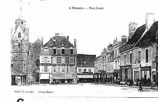 Ville de MAMERS Carte postale ancienne