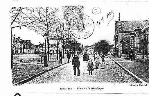 Ville de MAMERS Carte postale ancienne