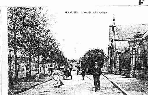 Ville de MAMERS Carte postale ancienne