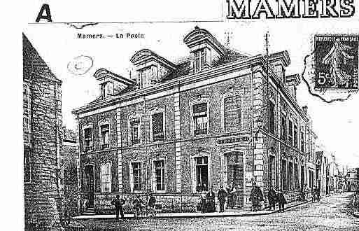 Ville de MAMERS Carte postale ancienne