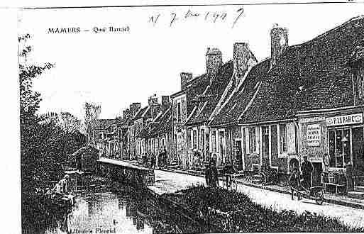 Ville de MAMERS Carte postale ancienne