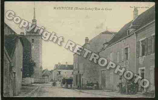 Ville de MANTOCHE Carte postale ancienne