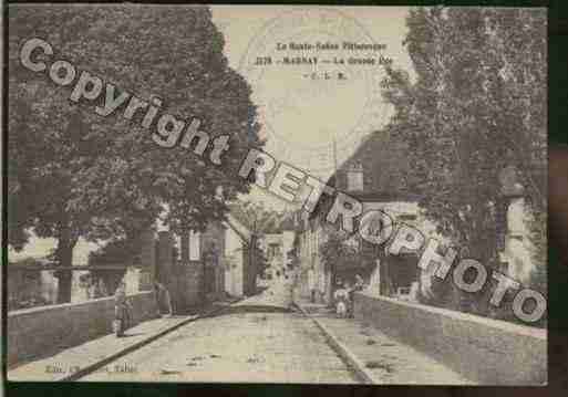 Ville de MARNAY Carte postale ancienne