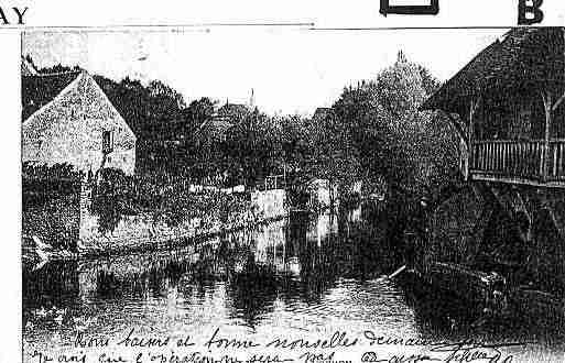 Ville de MARNAY Carte postale ancienne