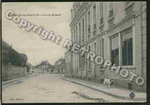 Ville de MAROLLESLESBRAULTS Carte postale ancienne