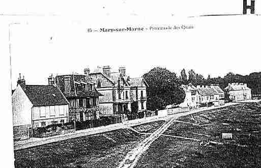 Ville de MARYSURMARNE Carte postale ancienne