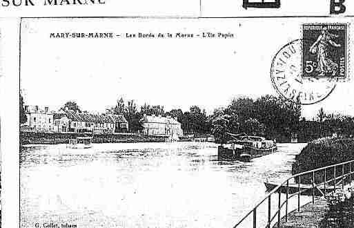 Ville de MARYSURMARNE Carte postale ancienne