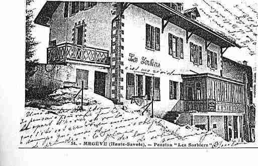 Ville de MEGEVE Carte postale ancienne