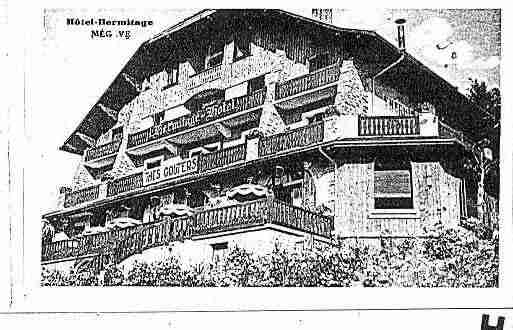 Ville de MEGEVE Carte postale ancienne