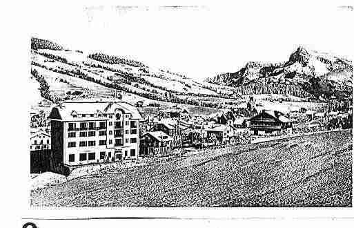 Ville de MEGEVE Carte postale ancienne