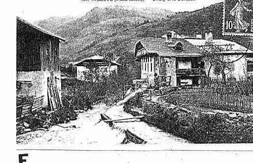 Ville de MEGEVE Carte postale ancienne